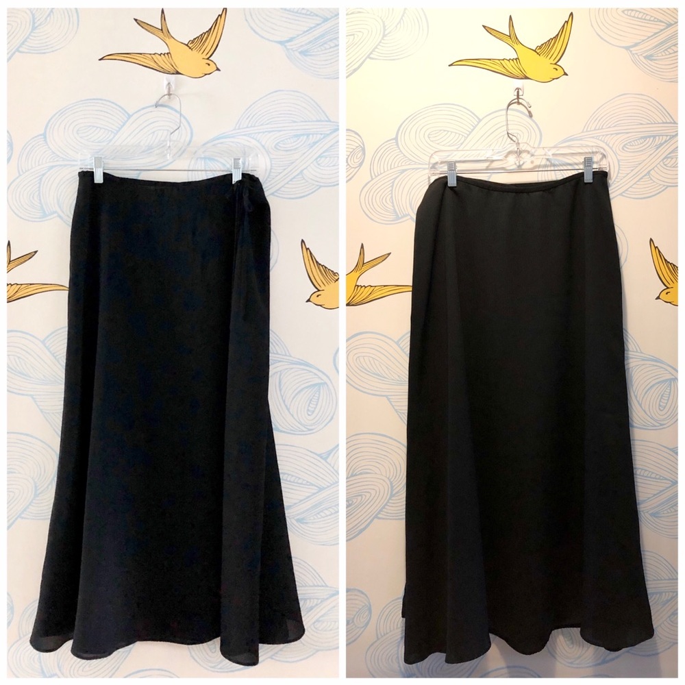 Jones New York Maxi Wrap Skirt